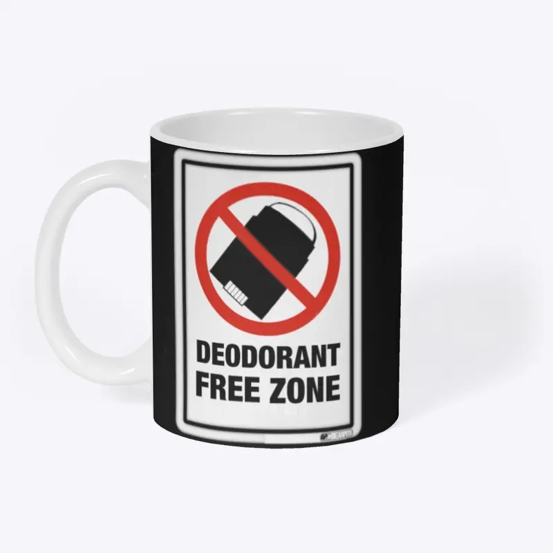 Deodorant Free Zone